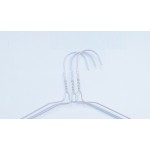 Shinning 16" Galvanized  Swan Suit Hanger -13G KING